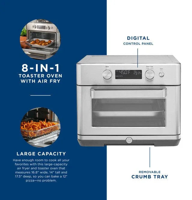 General Electric GE Air Fry Toaster Oven - Digital - Tashqila General Electric GE Air Fry Toaster Oven - Digital - Tashqila